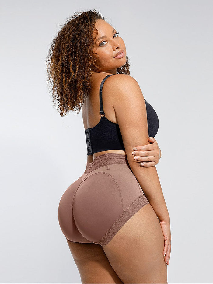 Hourglass Butt Lifting & Waist Slimming Shorts (Nude)
