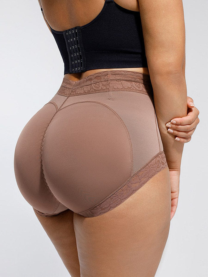 Hourglass Butt Lifting & Waist Slimming Shorts (Nude)