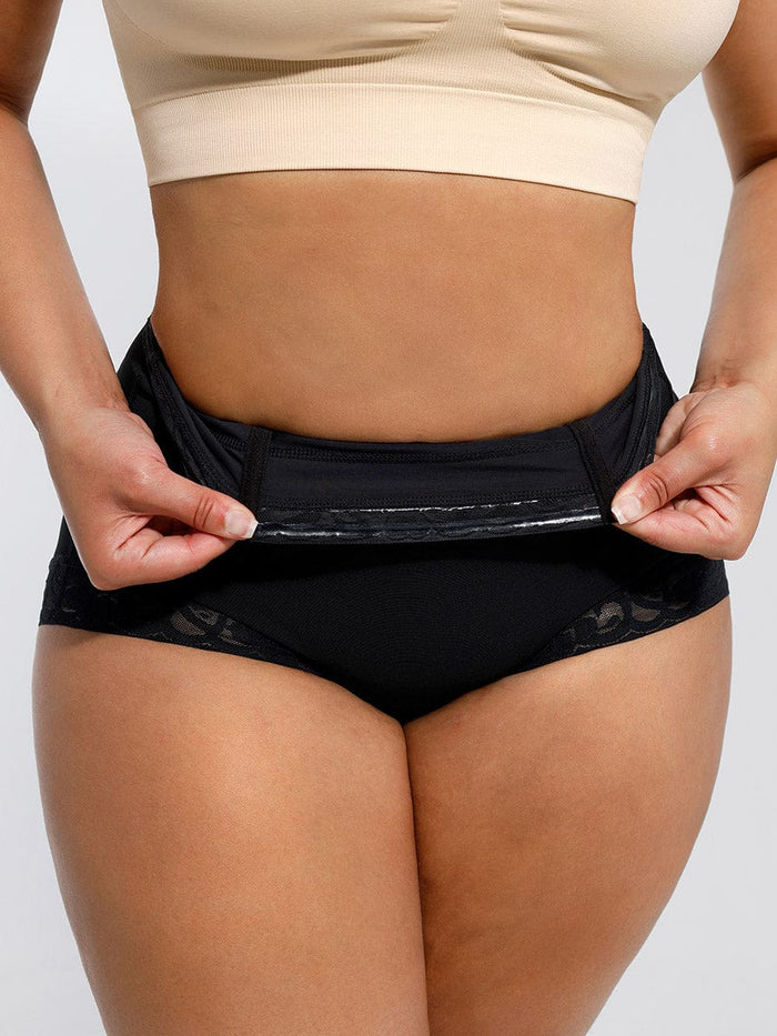 Hourglass Butt Lifting & Waist Slimming Shorts (Black)
