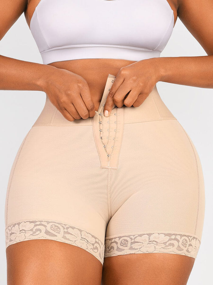Nude Booty Lifting BBL Mid Thigh Shaper Shorts