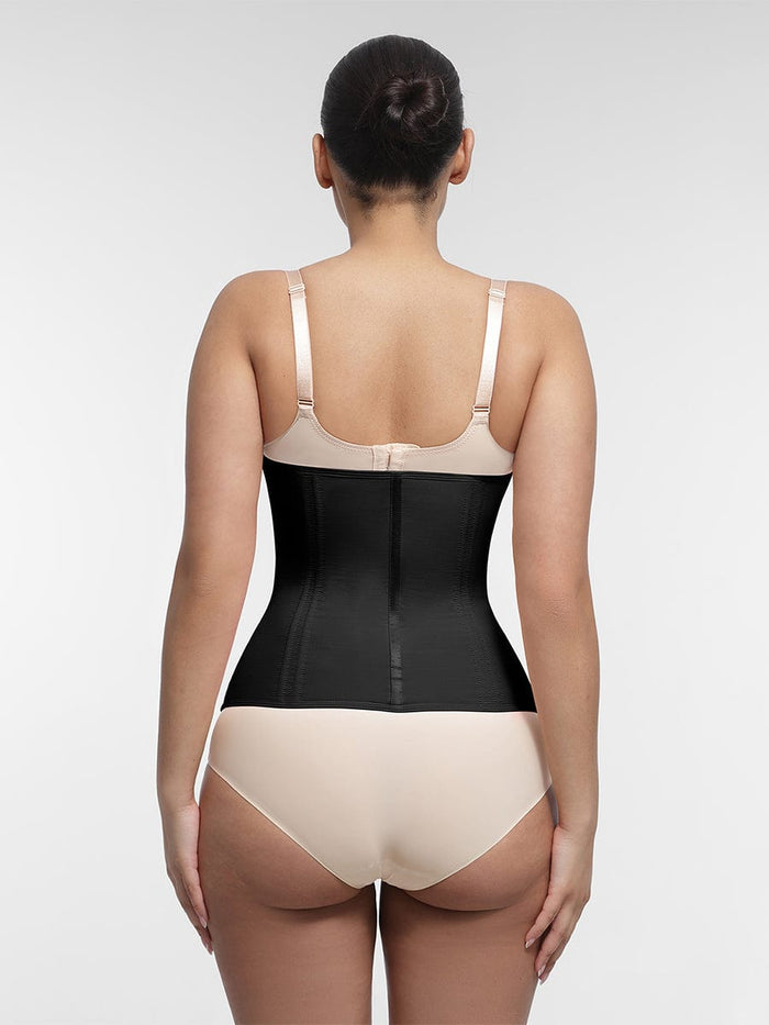Black Double Compression Waist Trainer