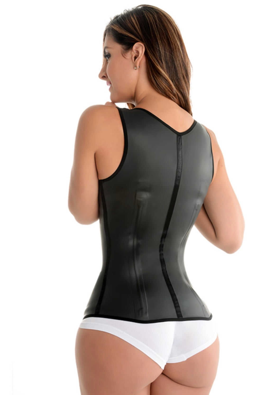 Extreme Black Waist Trainer Vest 3 Hooks