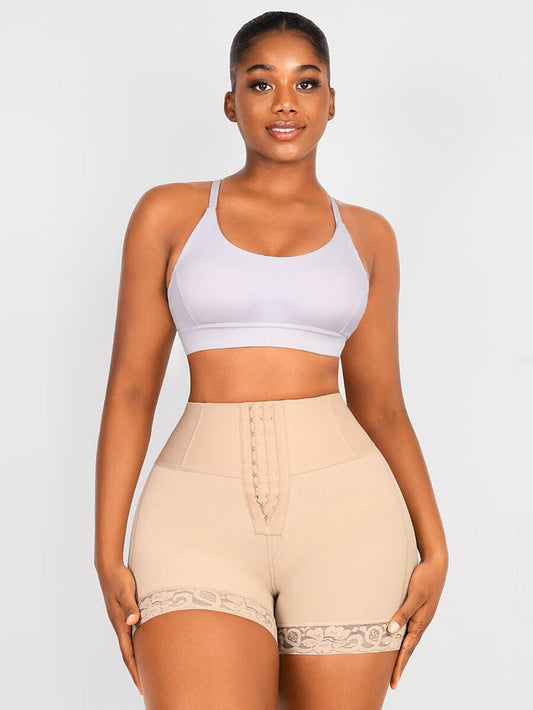 Nude Booty Lifting BBL Mid Thigh Shaper Shorts