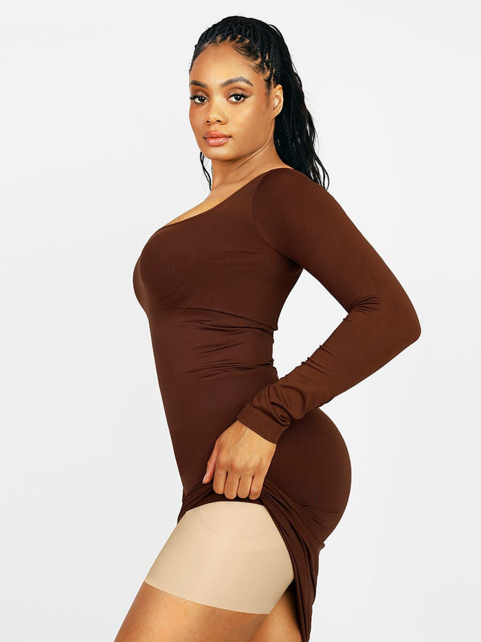 Nude High-Waist Air Slim Butt Lifter Shorts – Seamless Shaper with Hip Pads